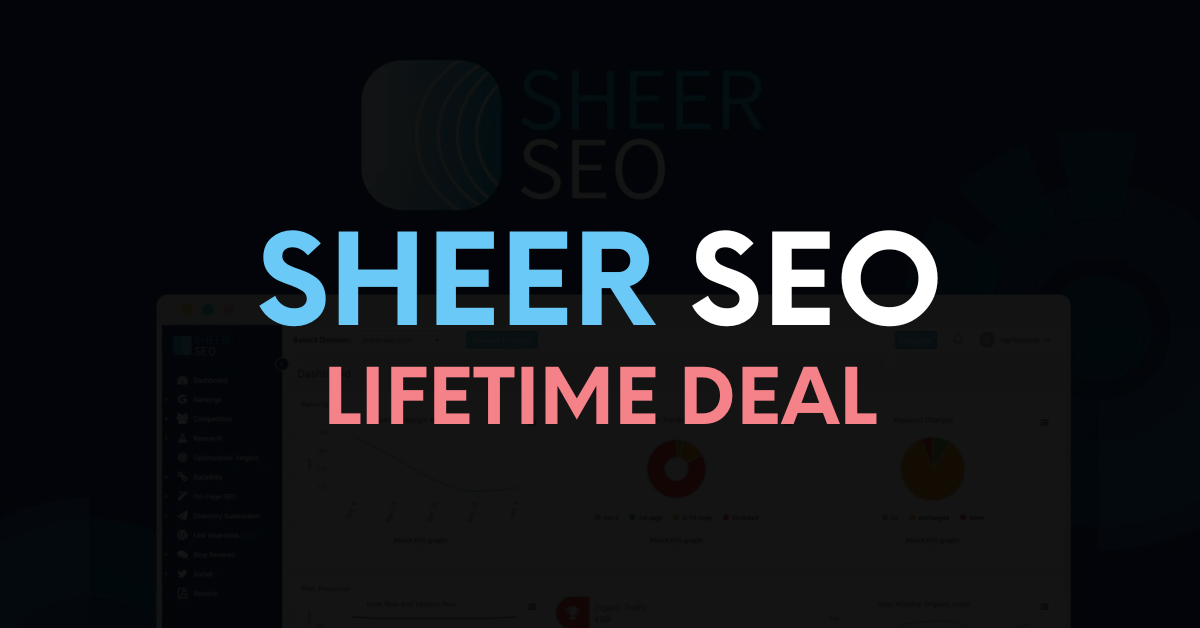 SheerSEO Appsumo Lifetime Deal