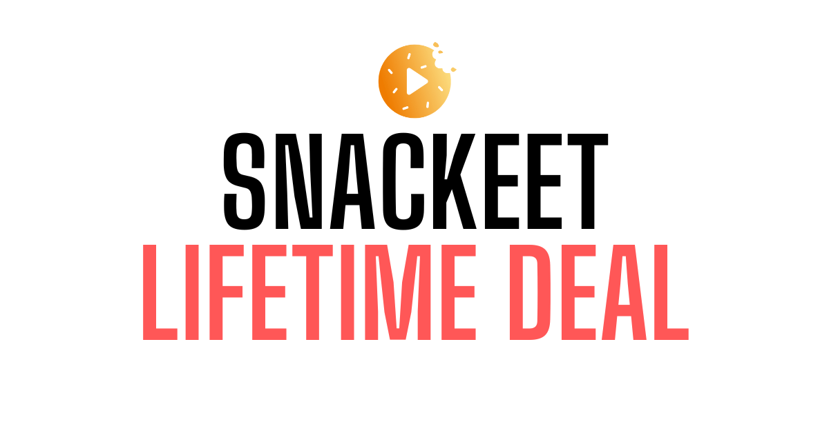 Snackeet lifetime deal