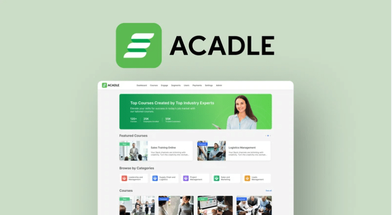 Acadle Appsumo Lifetime Deal - Best LMS Software